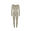 Deep V Seamless Sculpting Catsuit