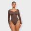 Sculpting Long Sleeve Thong Bodysuit