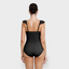 Ruffle Sculpt V-Neck One-Piece Swimsuit