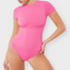 Seamless Sculpt Short Sleeve Shaping Bodysuit