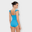 Ruffle Sculpt V-Neck One-Piece Swimsuit