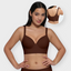 Brown Sculpting Push-Up Full Coverage Bra