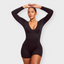 Deep V Sculpt Full Body Shaping Bodysuit