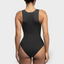 ZipSculpt Seamless Ribbed Bodysuit