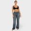 Deep V Underwire Side Support Bra