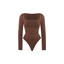 Waist Control Long Sleeve Bodysuit