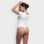Diamond Neck Sculpting Thong Bodysuit