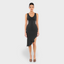 Hem Deep V Shaping Dress