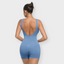 Seamless Round Neck U-Back Shaping Bodysuit