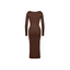 High Slit Seamless Shaping Dress