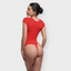 Diamond Neck Sculpting Thong Bodysuit