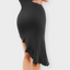 Hem Deep V Shaping Dress