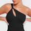 Sculpt One-Shoulder Cut-Out Swimsuit