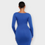 High Slit Seamless Shaping Dress