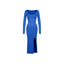 High Slit Seamless Shaping Dress