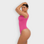 Deep V Seamless Thong Bodysuit