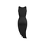 Hem Deep V Shaping Dress