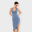 Hem Deep V Shaping Dress
