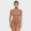 Seamless Round Neck U-Back Shaping Bodysuit