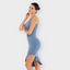 Hem Deep V Shaping Dress