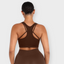 Seamless Bust Support Sports Bra