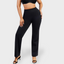 High-Waisted Straight-Leg Shaping Pants