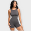 Seamless Round Neck U-Back Shaping Bodysuit
