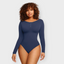 Long Sleeve Sculpting Thong Bodysuit