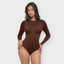 Seamless Sculpting Round-Neck Bodysuit
