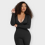 Deep V Seamless Sculpting Catsuit
