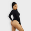 Seamless V-Neck Long Sleeve Sculpting Bodysuit
