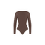 Long Sleeve Sculpting Thong Bodysuit