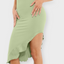 Hem Deep V Shaping Dress