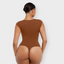 Deep V Seamless Thong Bodysuit