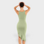 Hem Deep V Shaping Dress