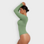 Waist Control Long Sleeve Bodysuit