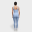 Square Neck U-Back Seamless Sculpting Jumpsuit
