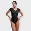 Diamond Neck Sculpting Thong Bodysuit