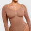 Sculpting Long Sleeve Thong Bodysuit