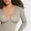Deep V Seamless Sculpting Catsuit