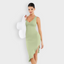 Hem Deep V Shaping Dress