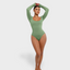 Waist Control Long Sleeve Bodysuit