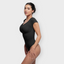 Diamond Neck Sculpting Thong Bodysuit