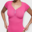Diamond Neck Sculpting Thong Bodysuit