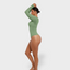 Waist Control Long Sleeve Bodysuit