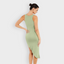 Hem Deep V Shaping Dress
