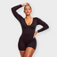 Deep V Sculpt Full Body Shaping Bodysuit
