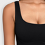 Square Neck U-Back Flared Sculpting Jumpsuit
