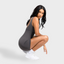 Seamless Round Neck U-Back Shaping Bodysuit