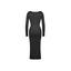 High Slit Seamless Shaping Dress